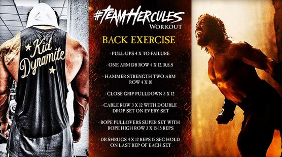 Rock Hercules Workout - Back