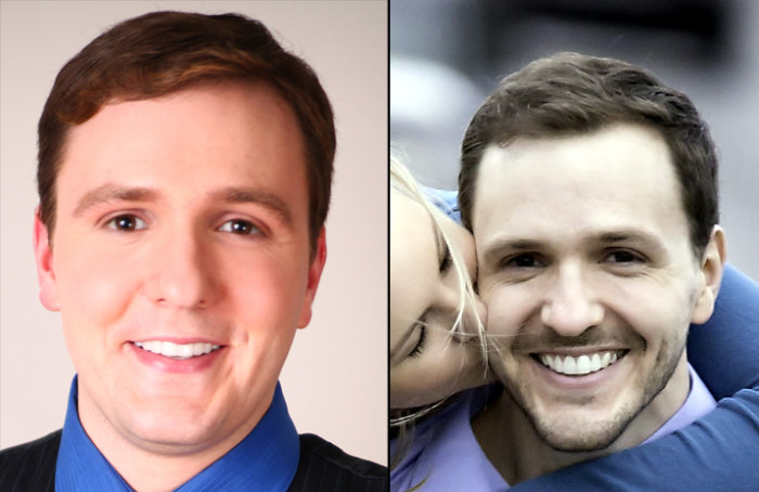 How to lose face fat - Neil's before & after pic