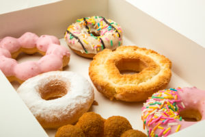 weight loss tips and tricks - box of donuts